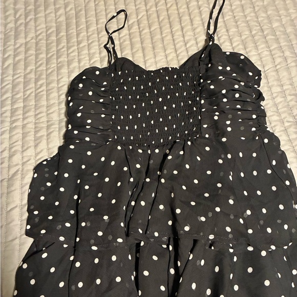 A New Day Black and White Polka Dot Dress - Picture 2 of 6
